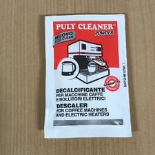 Puly Caff Cleaner Eco Clean Powder 25g Descaler Sachet Coffee Machines + Heaters