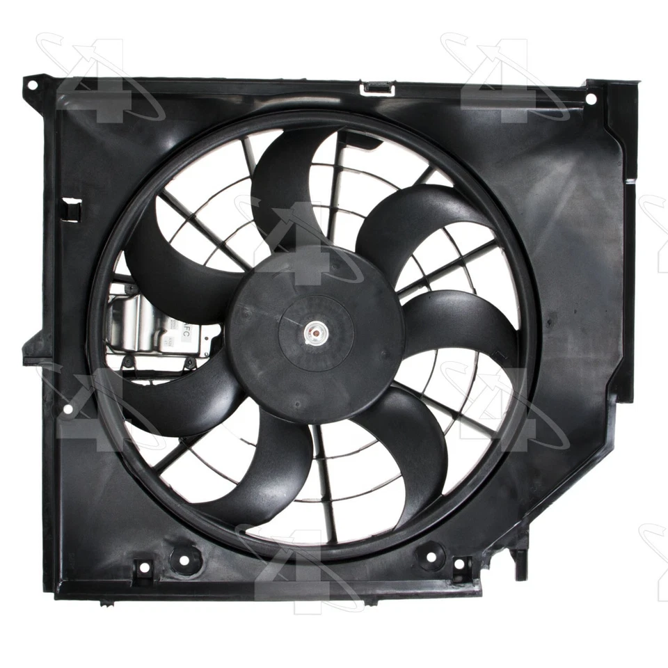 Conjunto de ventilador de refrigeração do motor para 2001-2005 BMW 325xi 4 estações 939ZZ46 - Imagem 3 de 4