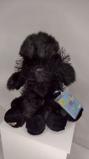   Vintage GANZ Webkinz "Black Poodle" HM191 w/ Sealed Code
