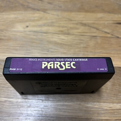 Parsec Texas Instruments Solid State Cartridge PHM 3112 1982 - Cleaned ...