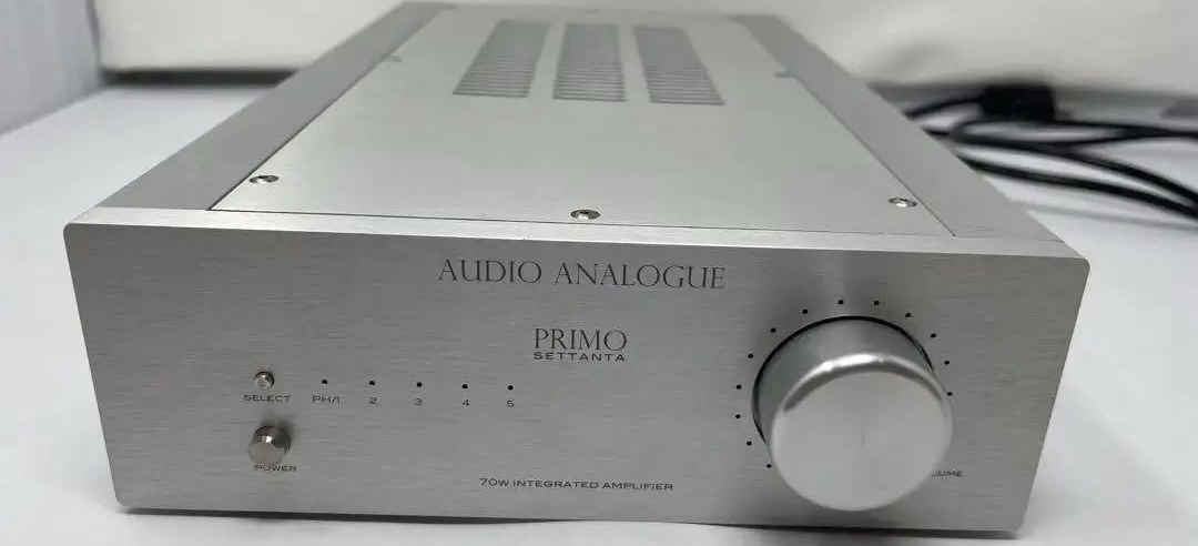 Audio Analogue PRIMO SETTANTA Pre Main Amplifier Silver Good | eBay