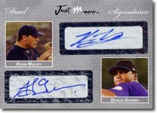 Kevin Mulvey * Deolis Guerra * Autograph Rookie SILVER Auto #/25