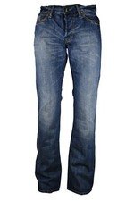 Jeans Energie da Uomo a Zampa Bootcut Pantaloni Fondo Largo Cotone Denim w30 w31