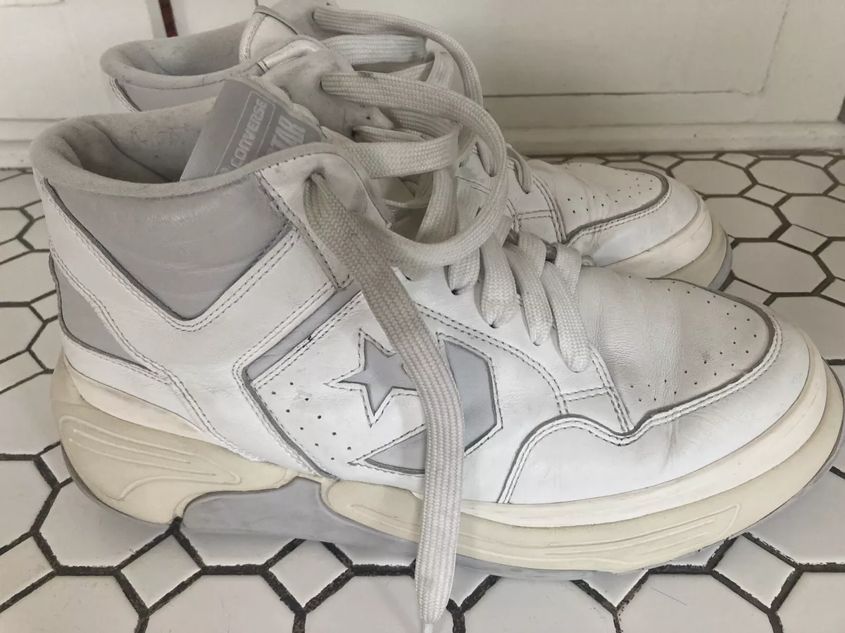 Converse Weapon CX Mid 171557C White Leather Sneakers US Men s 12