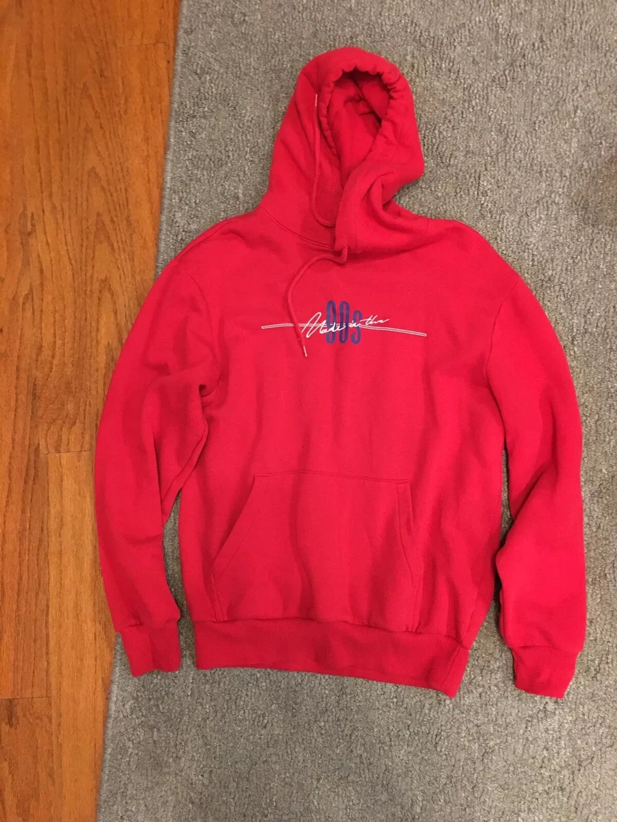Made in the 90 s Hoodie by Divided by H M Red Size Adult Small