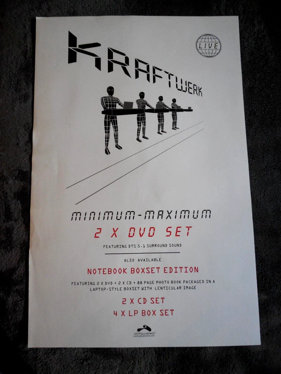 Kraftwerk Minimum Maximum products for sale | eBay