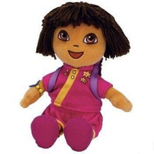 TY Beanie Baby Collectors Plush Dora The Explorer  - China National Costume