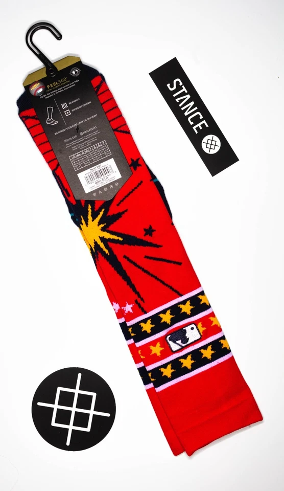 Носки Stance x MLB четвертого июля «Boom 2022» | размер L | без рецепта | новые с ценниками | 2022 - Изображение 2 из 3