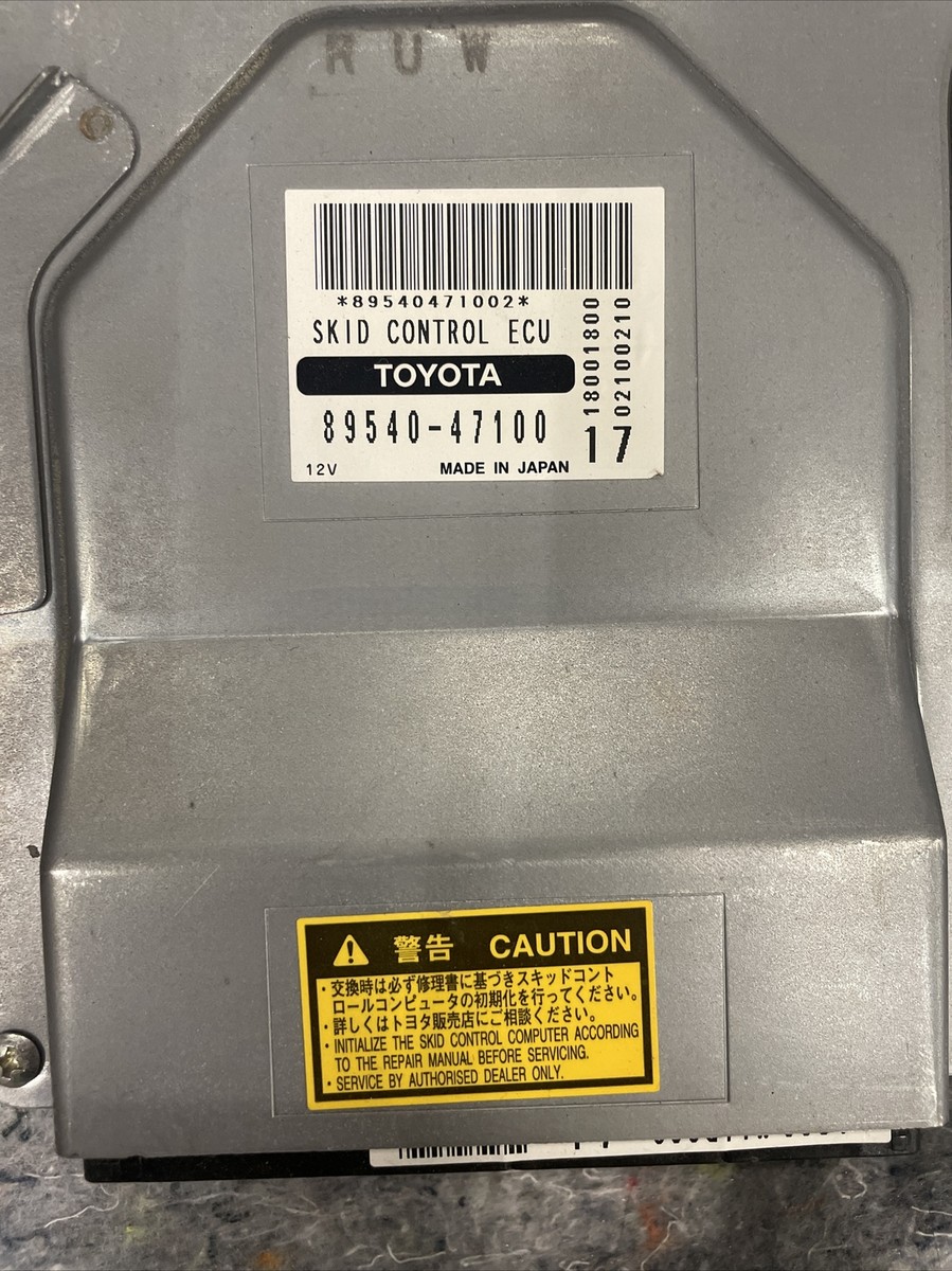 Skid Control ECU For Toyota Prius 04-09 89540-47100 | eBay