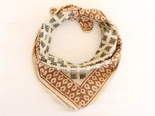 100% Cotton Bandanas, Bohemian Style Cotton Neck Scarf, Boho Soft Cotton Bandana