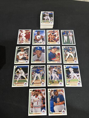 1991 Upper Deck Final Edition Set Mint 1F-100F Jim Thome Pedro Martinez RC *BL24
