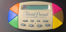 Trivial Pursuit The Best Of Genus Handheld Travel Electronic Game 1997 Tested
