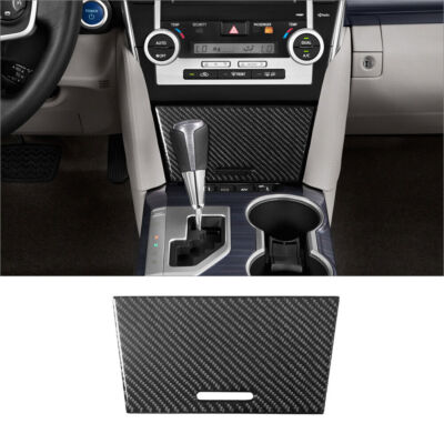 Carbon Fiber Interior Compartment Door Cover Trim For Toyota Camry 2012-14