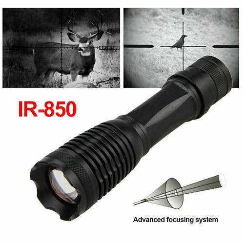 Infrarot 10W IR 850nm/940nm LED Licht Nachtsicht Einstellbare Zoombare Lamp QE* - Bild 16 von 99