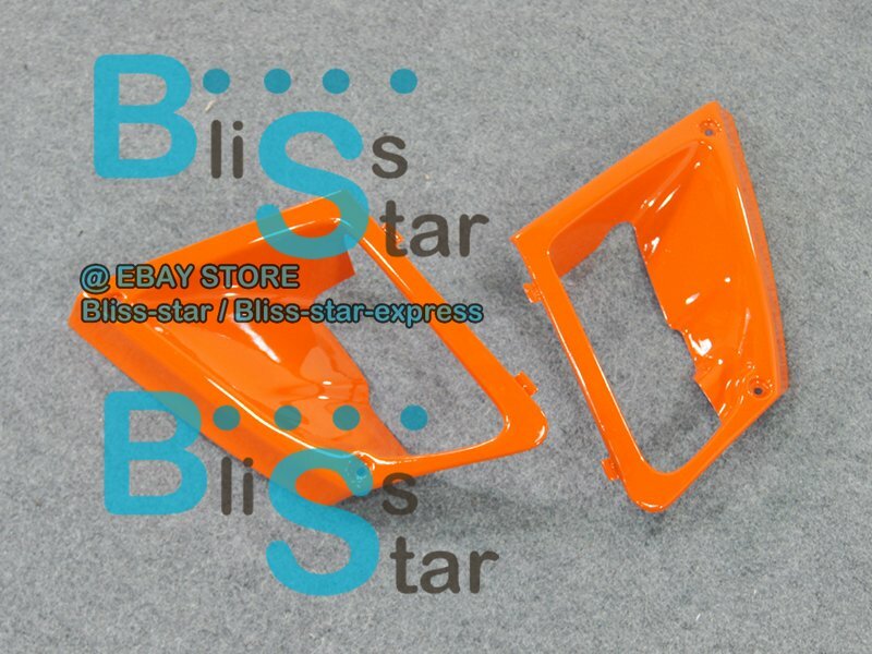 Orange Glossy ABS Fairing With Tank Cover Kit Fit HONDA CBR600F2 1991-1994 33 A7 image