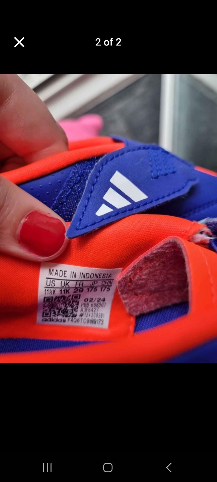 adidas football boots size 11 eBay