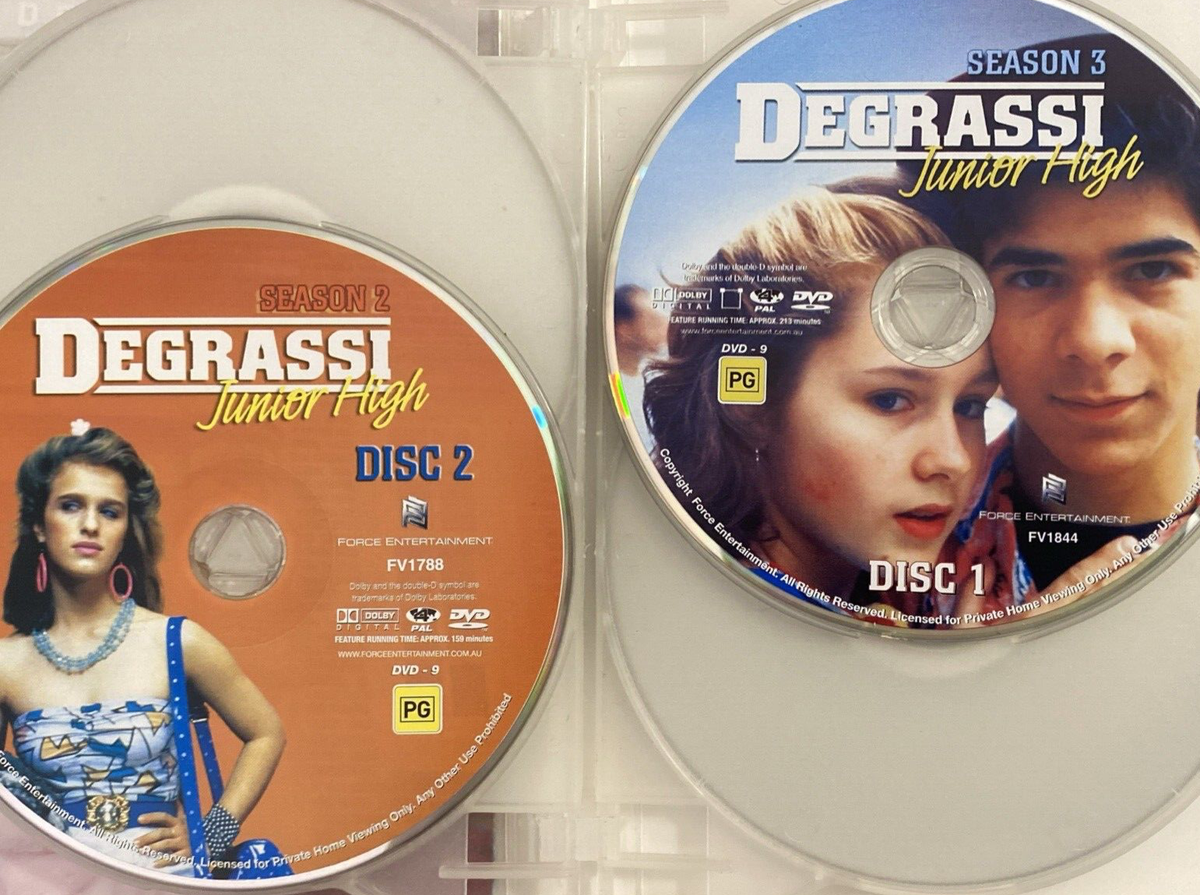 Degrassi Junior High: The Complete Series DVD Box Set 7xDiscs
