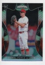 2019 Panini Prizm Baseball COSMIC HAZE PRIZM RC DANIEL PONCE de LEON CARDS #44