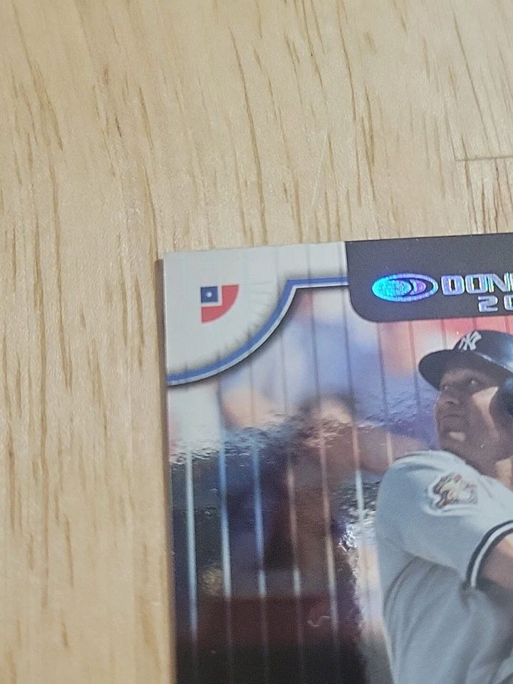 2002 Donruss DEREK JETER Career Stat Line /188 #3 New York Yankees SP - Image 2 of 4