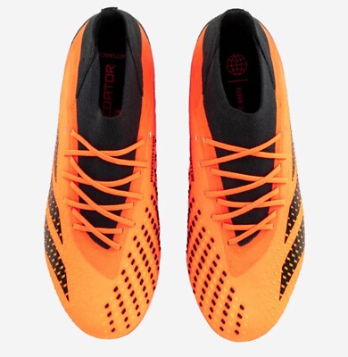 Adidas Men PREDATOR Accuracy.1 FG Cleats Football Orange Soccer