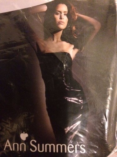 Ann Summers Monique PVC Dress Sz 8 *In 
