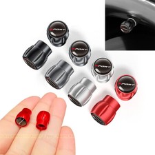 4 Pezzi SPORT Alluminio Auto Ruota Pneumatici Valvola Tappi Pneumatici Cerchi Stelo Copri Airdust