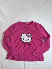 2012 Hello Kitty Sanrio Pink Pullover Long Sleeve Sweatshirt Top Unisex S 