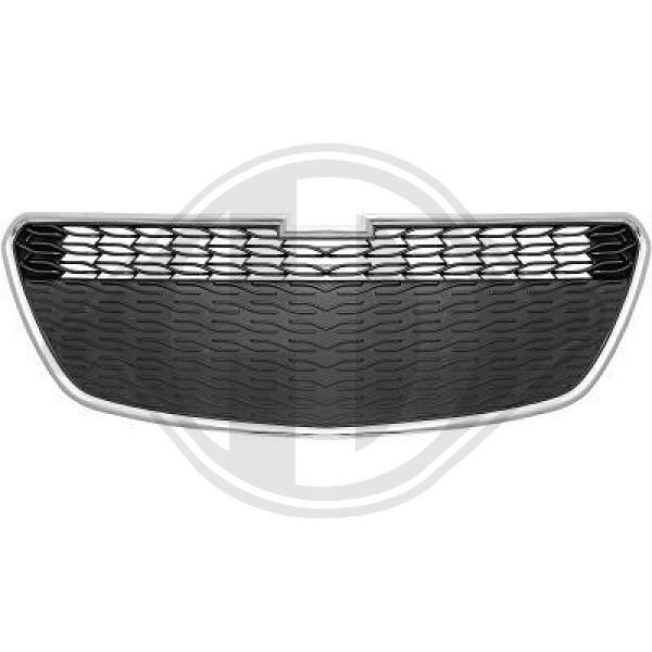 Diederichs LüFtungsgitter StoßFäNger Unten FüR Chevrolet Spark M300 6933045-image