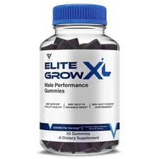 Elite Grow XL Gummies for Men EliteGrow XL Supplement (1 Month Supply)