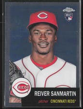 2022 Topps Chrome Platinum Anniversary Reiver Sanmartin 441 RC | Cincinnati Reds