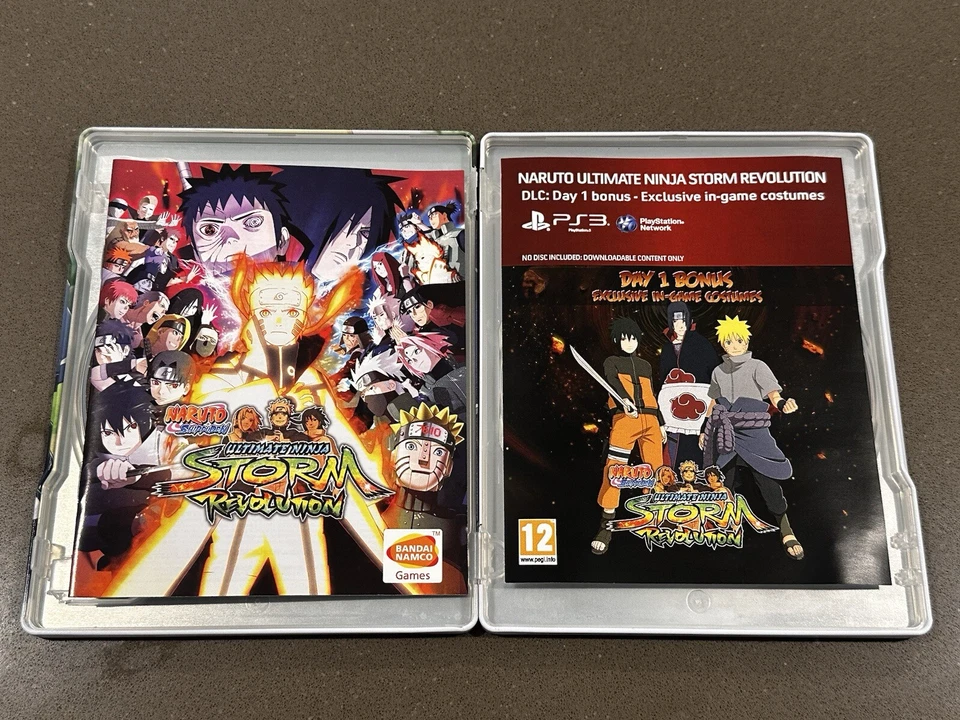 Naruto Shippuden Ultimate Ninja Storm Revolution Steelbook PS3 Game. Great Cond✅ - Image 3 of 4