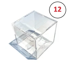 Baseball Cubes 12 pack | UV Blocking Display Ball Holder Stand New