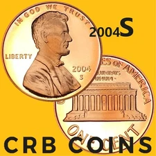 2004-S Proof "Lincoln Memorial Cent" - Penny - Proof (PR) KM#201a -LP04S