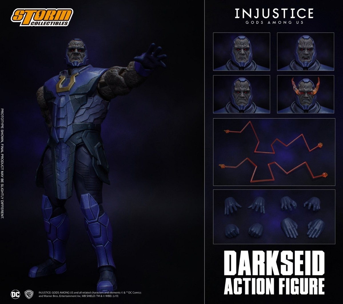 STORM COLLECTIBLES 1/12 DARKSEID - INJUSTICE GODS AMONG US DC