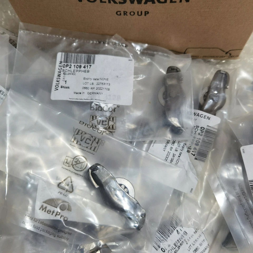 24X OEM Rocker Arms For Audi S4 A6 A7 A8 Q7 Q8 Cayenne Macan Panamera 2.9T 3.0T - Image 2 of 4