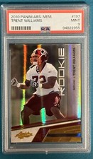 2010 Panini Absolute Memorabilia #197 Trent Williams ROOKIE #160/299 PSA 9 Mint