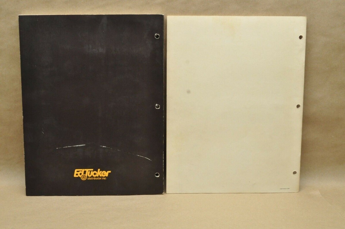 Vtg 1979 Ed Tucker Motorcycle MX Apparel Parts Accessories