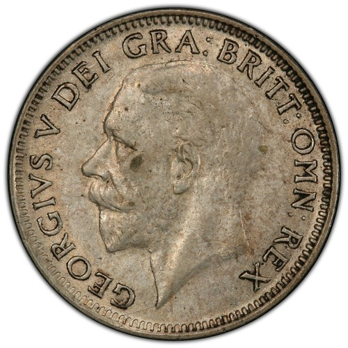 1927 Great Britain Shilling George V PCGS AU53 S-4033 MOD EFFIGY - 第 2/3 張圖片