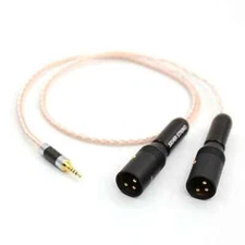 OCC Silver Plated Audio Cable 2.5mm TRRS to XLR for Astell&Kern AK100II AK120II