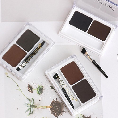 Double Color Eyebrow Powder Natural Three dimensional Waterproof and Sweatproof△ - Picture 13 of 20