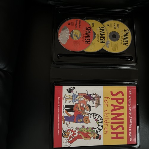 Spanish for Children (Book + Audio CD) by Catherine Bruzzone (2003, Mixed Media, - Picture 3 of 4