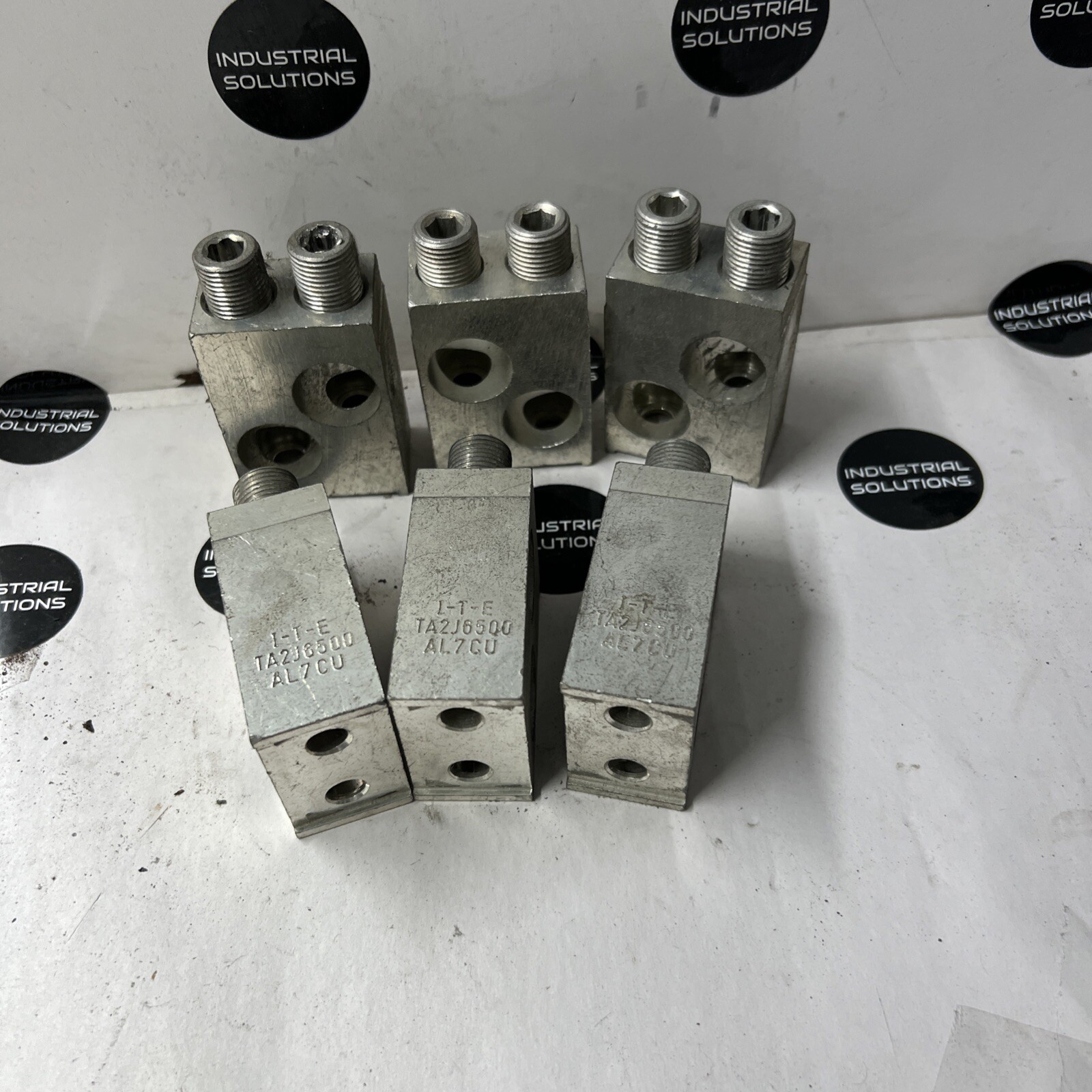 Lot Of (6) Siemens I-T-E TA2-J6500 Terminal Blocks New