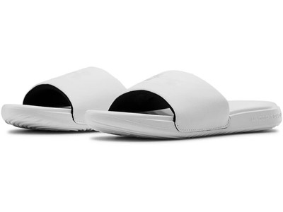 Under Armour 3023772 Women's Ansa Fix Slides - White - Size 12