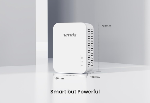 AV1000 Powerline Adapter Starter Kit, Plug and Play, Gigabit Port, Power Saving, - Picture 2 of 12