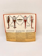 1/72 Scale Airfix WESTLAND SCOUT 1965 Army Air Corps CARD ONLY