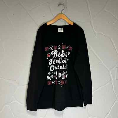 Torrid Schitt s Creek Bebe it s cold outside Crew Neck Sweatshirt