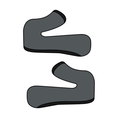 Airoh TRR S Inner Helmet Leaves Size XS