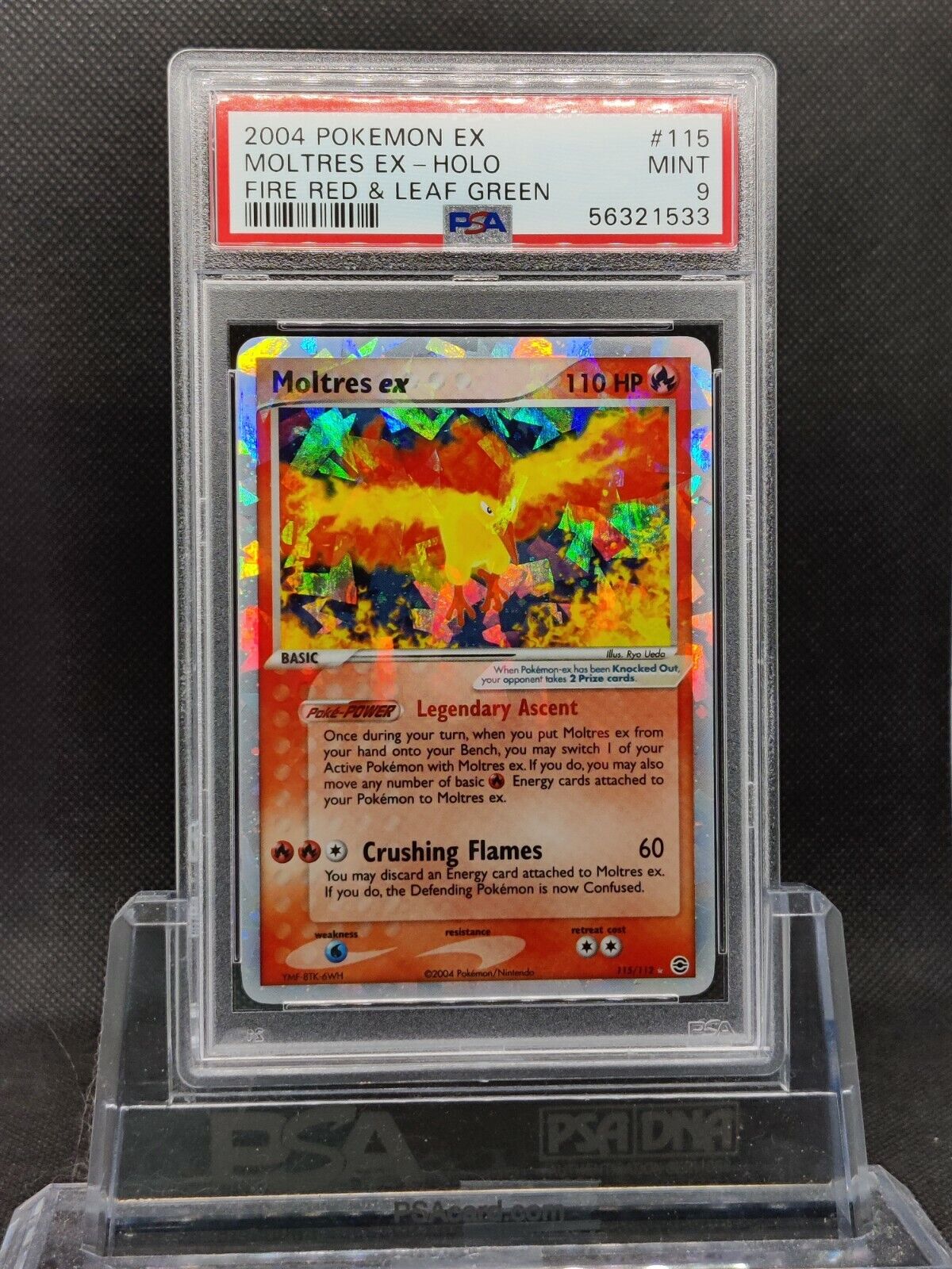 Moltres ex - EX FireRed & LeafGreen Pokémon card 115/112