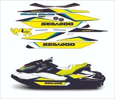 SEADOO WAKE 155  2014 Graphics / Decal / Sticker Kit blue