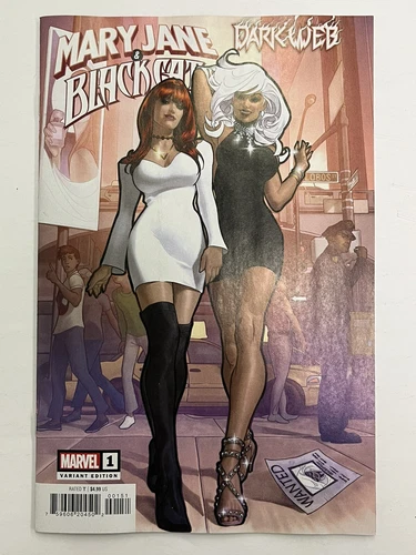 MARY JANE BLACK CAT #1 1:25 VILLALOBOS VAR DARK WEB TIE-IN 2022 NM PROSHIPPER